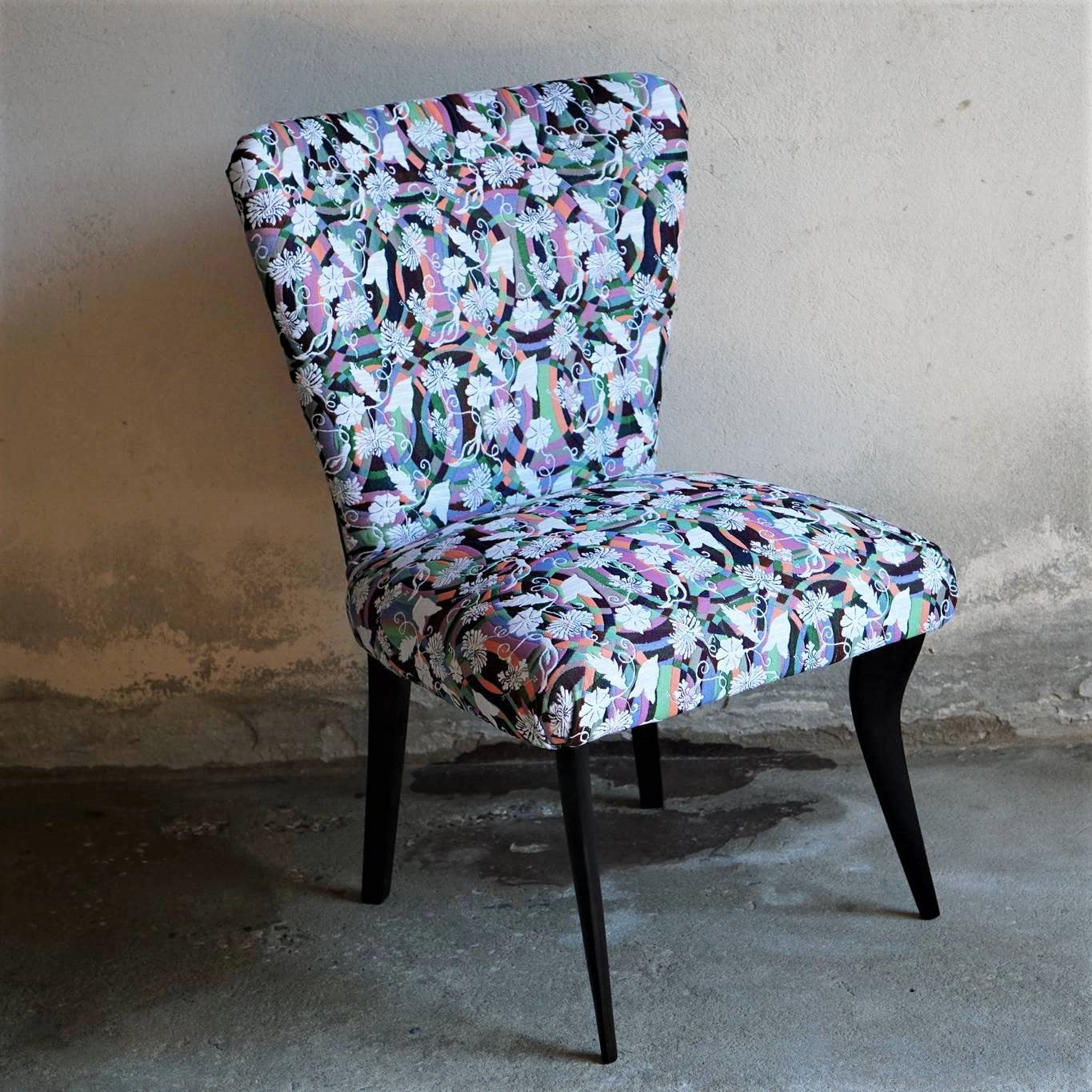 Poltroncina Sedia Vintage Fantasia