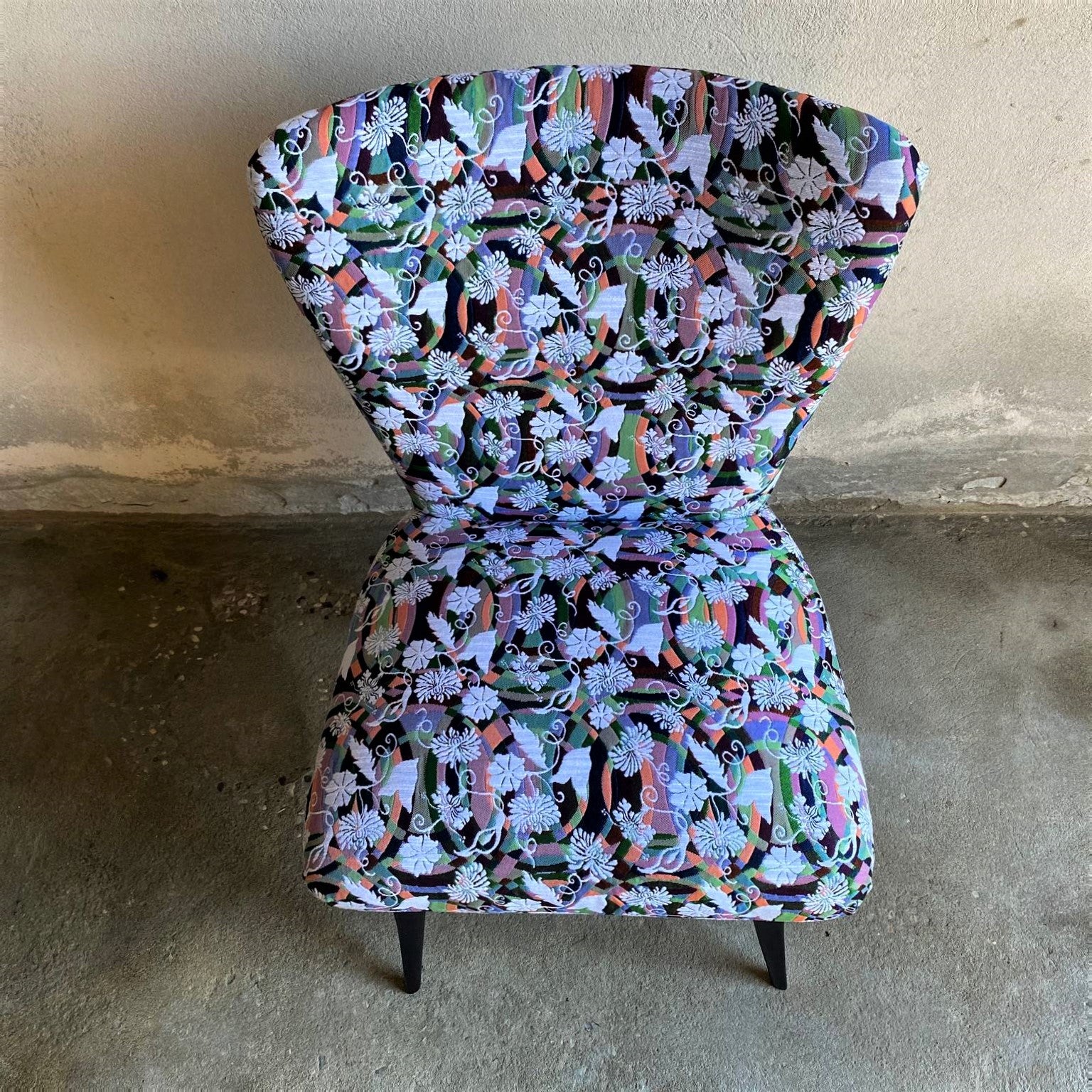 Poltroncina Sedia Vintage Fantasia