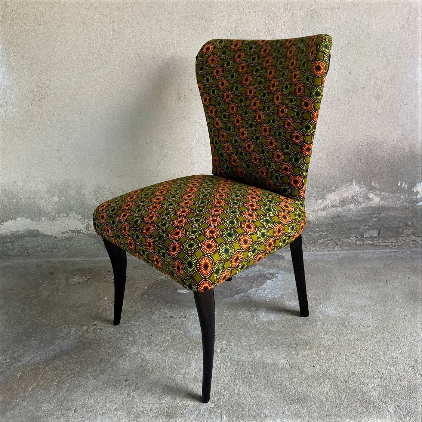 Poltroncina Sedia Vintage Fantasia Wax