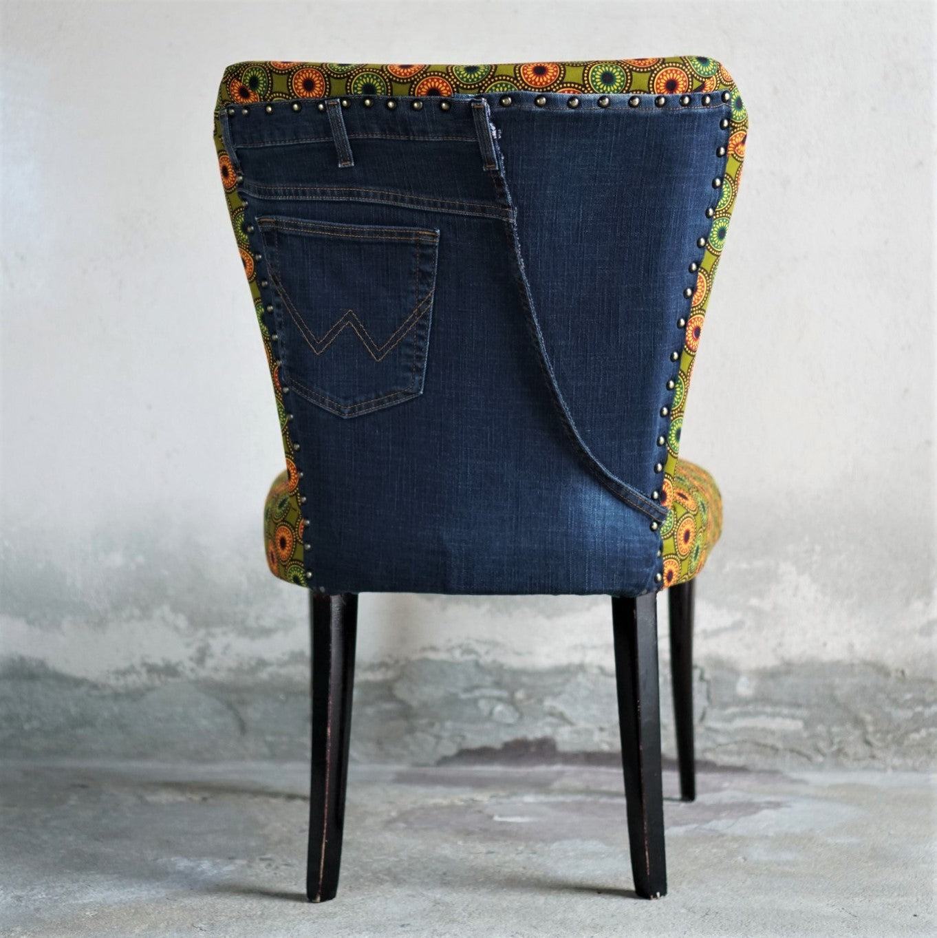 Poltroncina Sedia Vintage Fantasia Wax