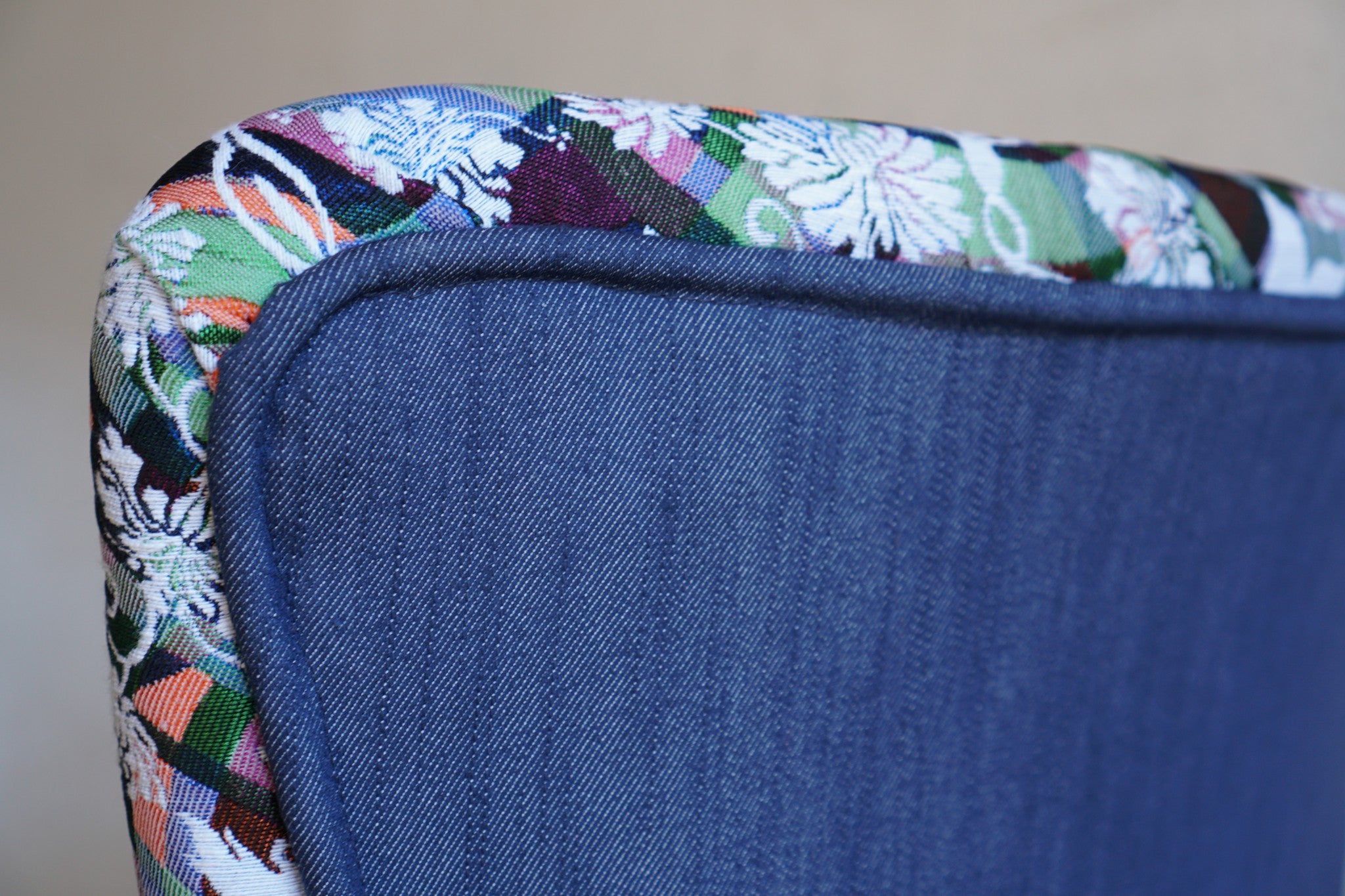 Poltroncina Sedia Vintage Fantasia