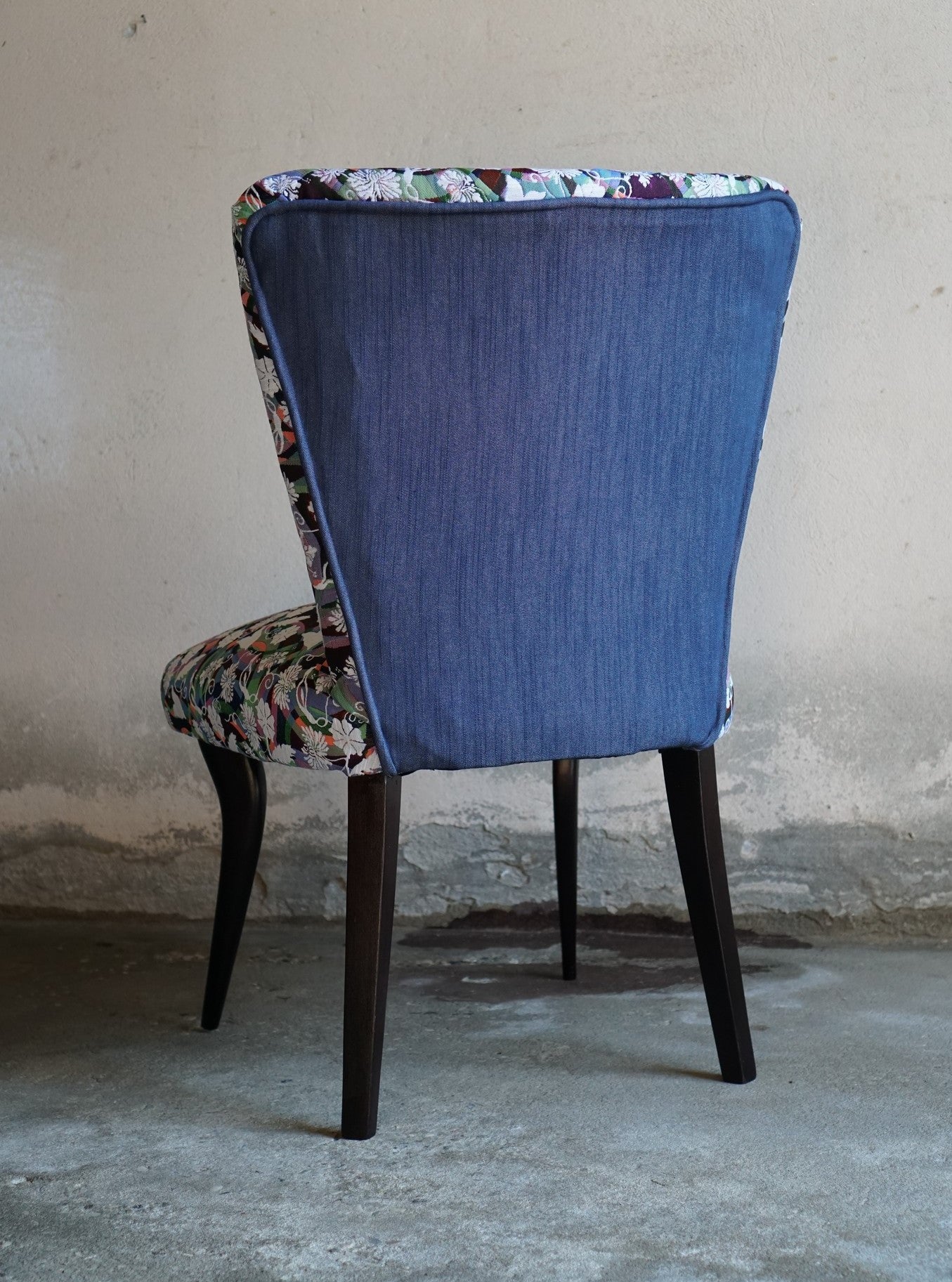 Poltroncina Sedia Vintage Fantasia