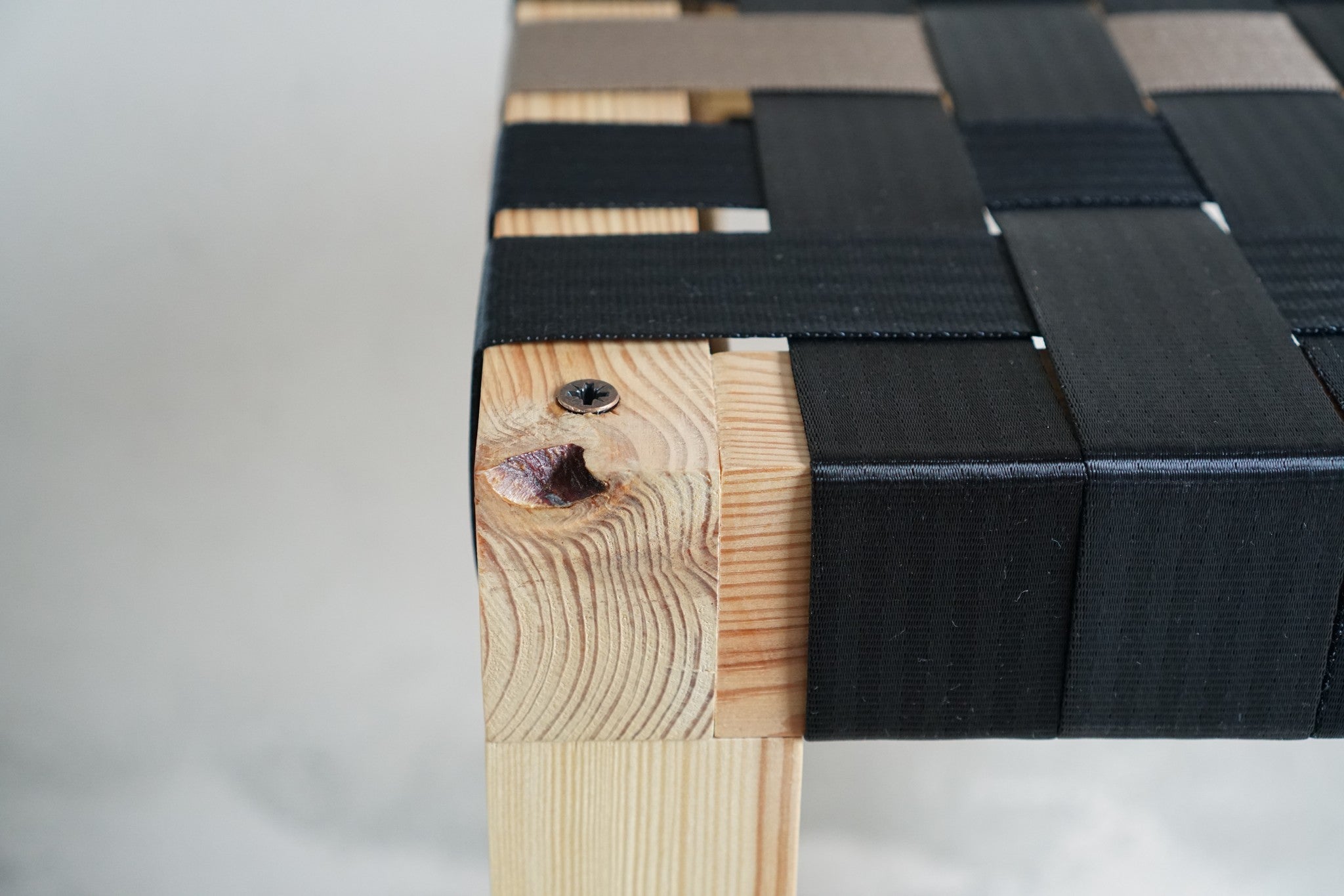 Sgabello Alto In Legno Sentat