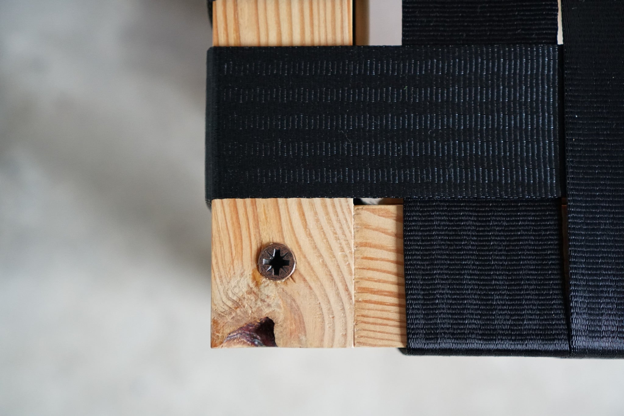 Sgabello Alto In Legno Sentat