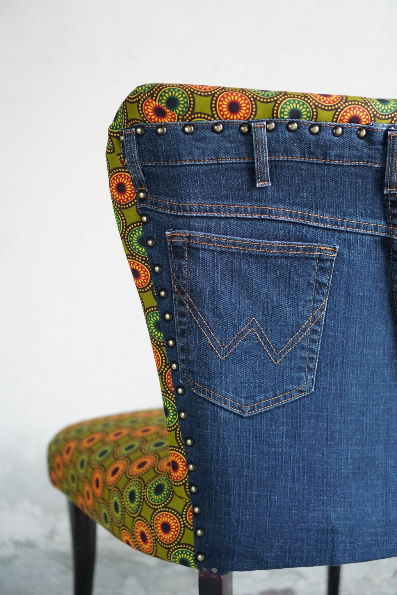 Poltroncina Sedia Vintage Fantasia Wax